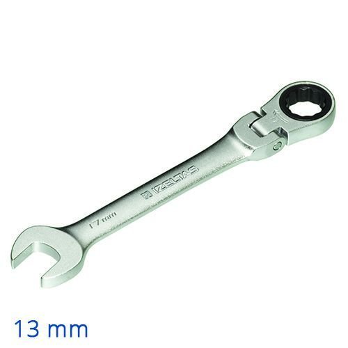İzeltaş Mafsallı Cırcır Kombine Anah. 13 Mm