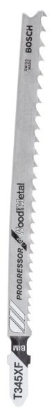 Bosch - Ahşap ve Metal İçin T 345 XF Dekupaj Testeresi Bıçağı - 100'Lü Paket 2608634486
