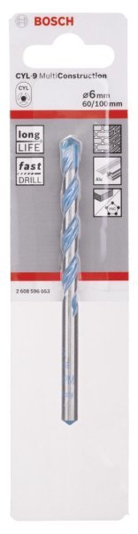Bosch - cyl-9 Serisi Çok Amaçlı Matkap Ucu 6*100 mm 2608596053