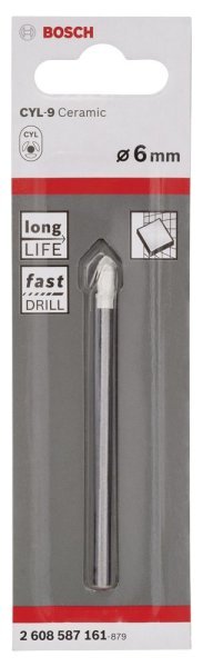 Bosch - cyl-9 Serisi Seramik Matkap Ucu 6*80 mm 2608587161