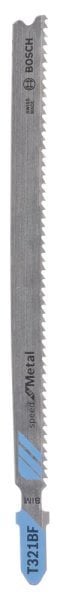 Bosch - Hızlı Kesim Serisi Metal İçin T 321 BF Dekupaj Testeresi Bıçağı - 5'Li Paket 2608636707