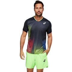 Match Graphics SS Top - Asics Erkek Tenis Tshirt