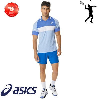 Maç Actribreeze Polo Tshirt - Asics Erkek Maç Tenis Polo Tshirt
