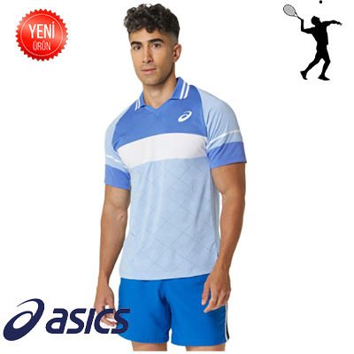 Maç Actribreeze Polo Tshirt - Asics Erkek Maç Tenis Polo Tshirt