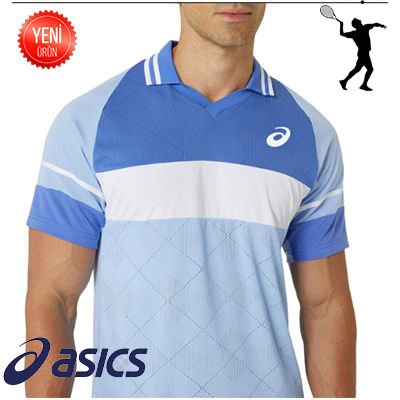 Maç Actribreeze Polo Tshirt - Asics Erkek Maç Tenis Polo Tshirt