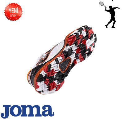 Point Men 2342 Siyah / Beyaz - Joma Erkek Tenis Ayakkabısı