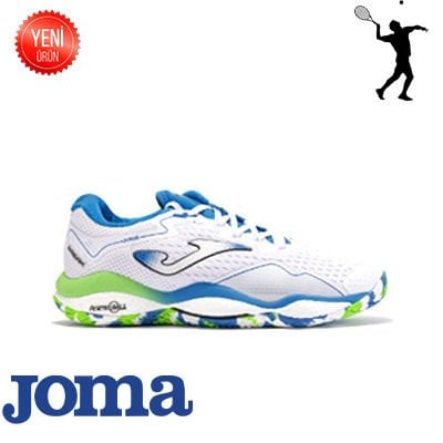 Break Men 2302 Beyaz / Mavi - Joma Erkek Tenis Ayakkabısı