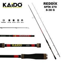 Kaido Reddix 270 Spin Kamışı 8-38 Gr