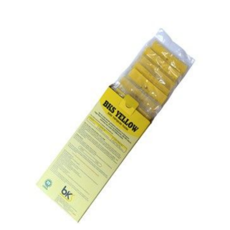 Bks Yellow Sarı Yapışkanlı Tuzak Trips Akdeniz Sineği ve Yaprak Bitleri İçin(25 cmx10cm)