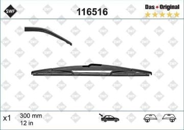 Ford Kuga Arka Silecek 30 cm 2008-2013 SWF