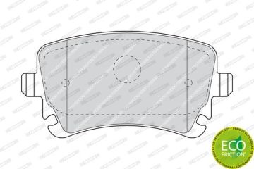 Audi A4 Arka Fren Balatası 288 mm Disk İçin 2005-2008 FERODO