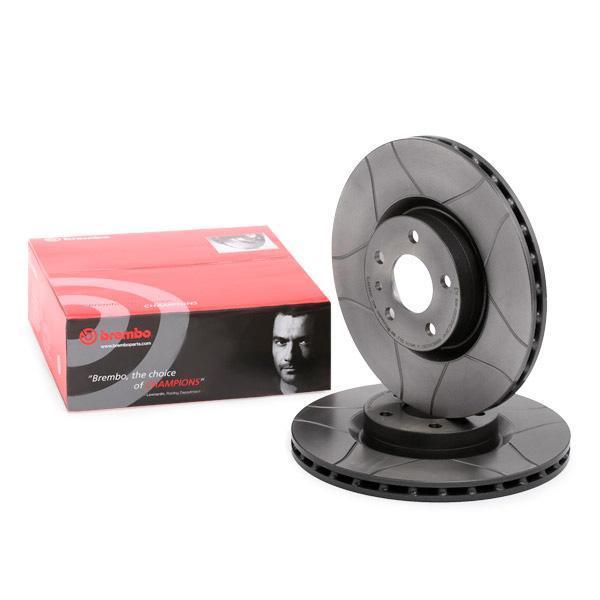 Alfa Romeo 156 Performanslı Ön Fren Diski 2.0 16V 284 mm Çap Çizgili Disk BREMBO MAX