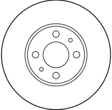 Alfa Romeo Mito Ön Fren Diski 1.4 95 Beygir 257 mm Çap TRW