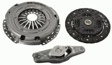 Skoda Fabia Debriyaj Seti 1.2 Benzinli 70 Beygir 2007-2014 Baskı Balata Bilya Set 190 mm SACHS