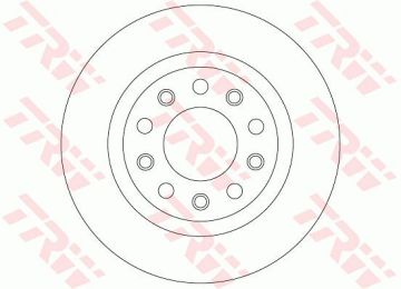 Alfa Romeo Giulietta Arka Fren Diski 1.6 JTD 105 Beygir 264 mm Çap Standart Sistem TRW