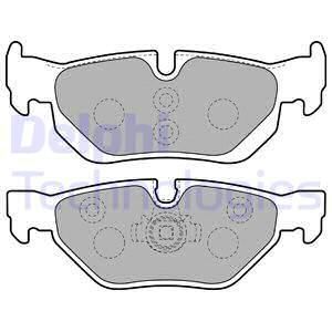 BMW 3 Serisi E90 320d Arka Fren Balatası 2005-2007 DELPHI