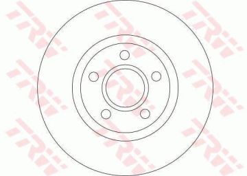 Ford Focus 3 Ön Fren Diski City Stop'lu Modellere 300 mm Çap 2011-2018 TRW