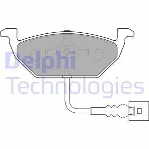 Audi A3 Ön Fren Balatası 1.6 102 Beygir 1996-2003 DELPHI