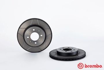 Honda Civic 6 Performanslı Fren Diski Ön 1.4 is ABS'li 262 mm Çizgili 1996-2001 BREMBO MAX