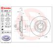 Audi A8 Arka Fren Diski 280 mm Çap 2003-2010 BREMBO