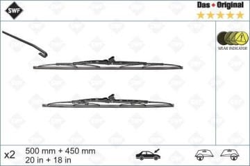 Hyundai Accent Ön Silecek Seti Sol Sağ Takım 1995-2000 SWF