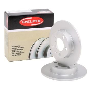 Volkswagen Polo 5 Arka Fren Diski 1.2 Benzinli 70 Beygir 232 mm Çap 2010-2017 DELPHI