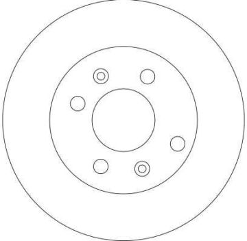 Hyundai Getz Ön Fren Diski 256 mm ABS'li Modeller İçin 2002-2010 TRW