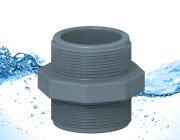 Nipel PVC Nozbart 20 mm (1/2)