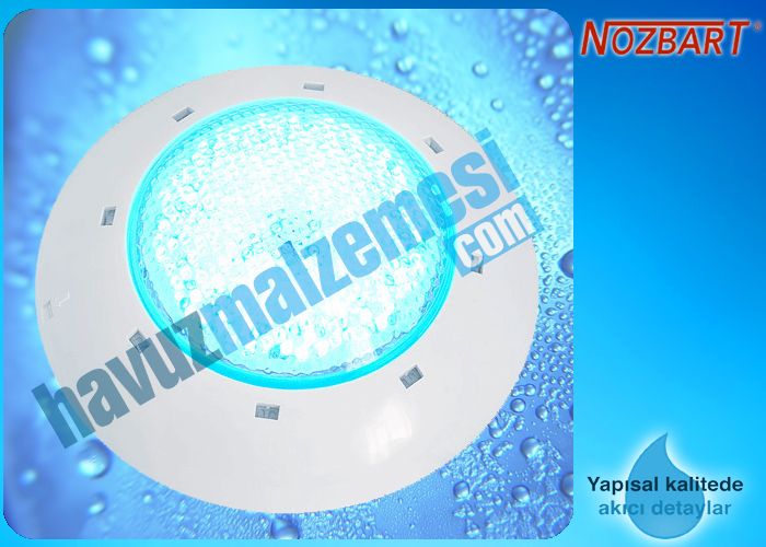 Sıva Üstü Turkuaz Led Havuz Lambası