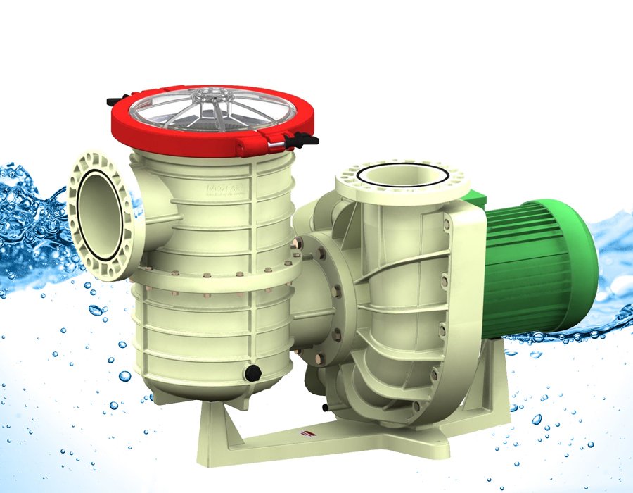 Nozbart Pompa Tsunami Serisi Trifaze (15 HP) 255 m3/h