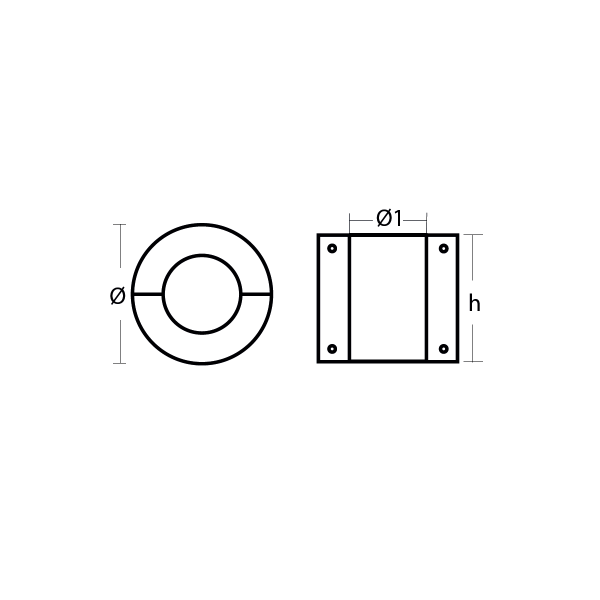 ŞAFT TUTYASI Ø130 mm ÇİNKO