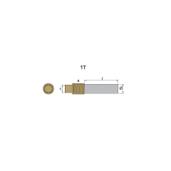 VOLVO PENTA KALEM TUTYA VE TAPA th.1/2'' Bspt