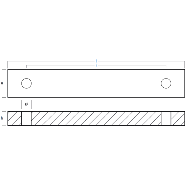 GÖVDE, PLATFORM VE FLAP TUTYASI 190x30x15 H.C 150 ÇİNKO