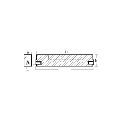 Johnson -Evinrude Power Trim anode - Anodo per trim Johnson -Evinrude