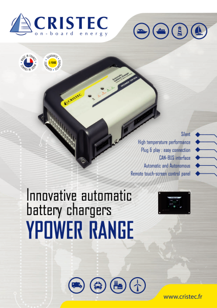 YPOWER AC-DC AKÜ ŞARJ CİHAZI 24V/12A 3 ÇIKIŞ FANSIZ