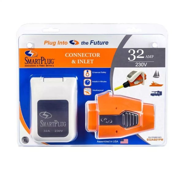 SAHİL BESLEME FİŞ VE PLASTİK BEYAZ PRİZ 32A/230V