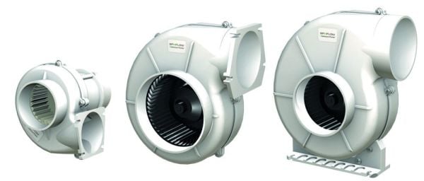 HAVALANDIRMA (BLOWER) AIR V 4-750 FLANGE MOUNT 12V