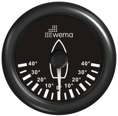 DÜMEN AÇI GÖSTERGESİ  52 mm SİYAH/SİYAH