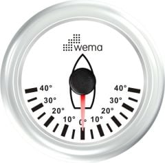DÜMEN AÇI GÖSTERGESİ  52 mm BEYAZ/BEYAZ