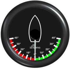 DÜMEN AÇI GÖSTERGESİ 85 mm SİYAH/SİYAH