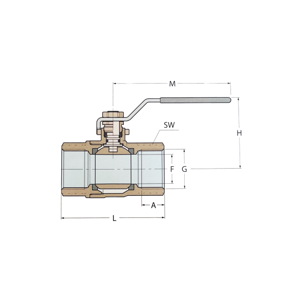 KÜRESEL VANA 3'' RINA SERTİFİKALI BRONZ