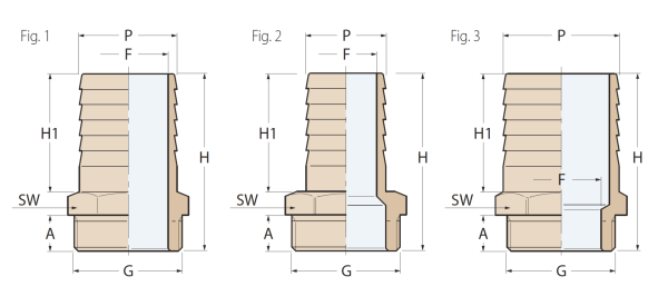 BRONZ ERKEK HORTUM REKORU 2''1/''2x60