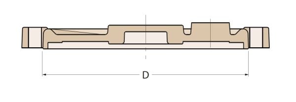 BRONZ KAPAK 1162-1164 SERİSİ 1 1/4'' İÇİN