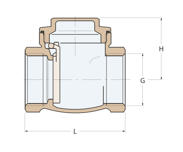 PİRİNÇ ÇALPARA ÇEKVALF 1.1/4''