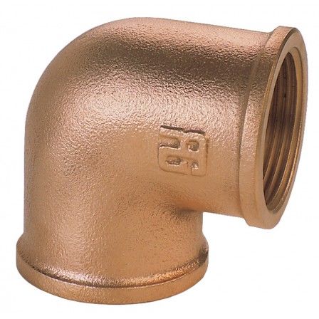 BRONZ 90° DİŞİ-DİŞİ DİRSEK  4''