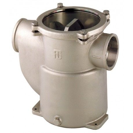 BRONZ DENİZ SUYU FİLTRESİ YANDAN GİRİŞ YANDAN ÇIKIŞ 2''1/2