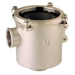 BRONZ DENİZ SUYU FİLTRESİ ALTTAN GİRİŞ YANDAN ÇIKIŞ 3''