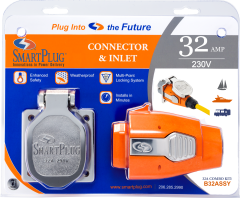 SAHİL BESLEME FİŞ VE PASLANMAZ PRİZ 32A /230V