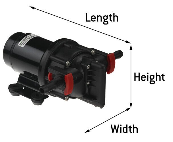 HİDROFOR AQUA JET WPS 2.4 GPM 24V BSP 2.8 BAR  9 LT/DK