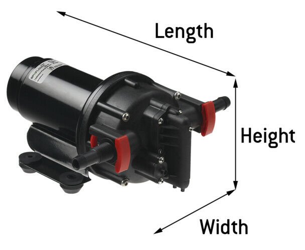 HİDROFOR AQUA JET WPS 3.5 GPM 12V BSP 2.8 BAR 13 LT/DK